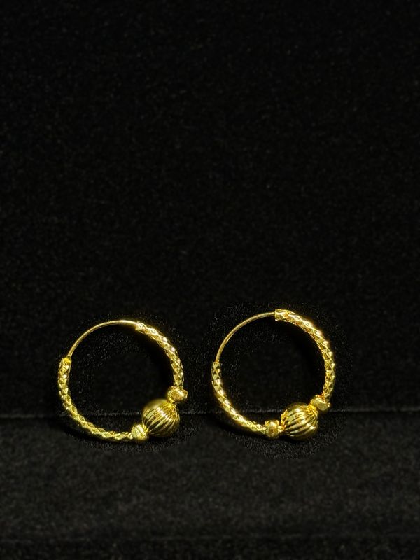 Gold Hoops (small)