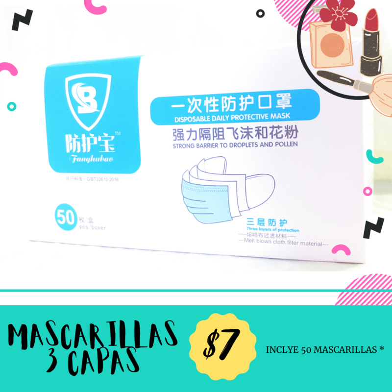 Mascarillas 3 capas