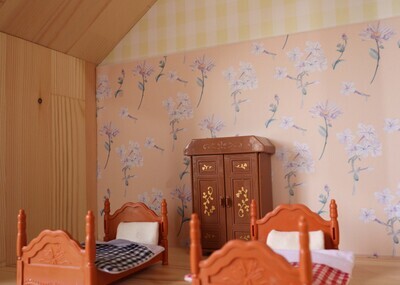 Wallpaper for hacks, dollhouse, play kitchens, etc. Wallpaper for hacks, dollhouse, play kitchens, etc.