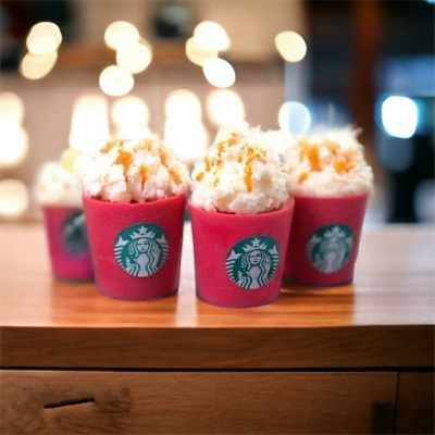 Starbucks Latte Candle