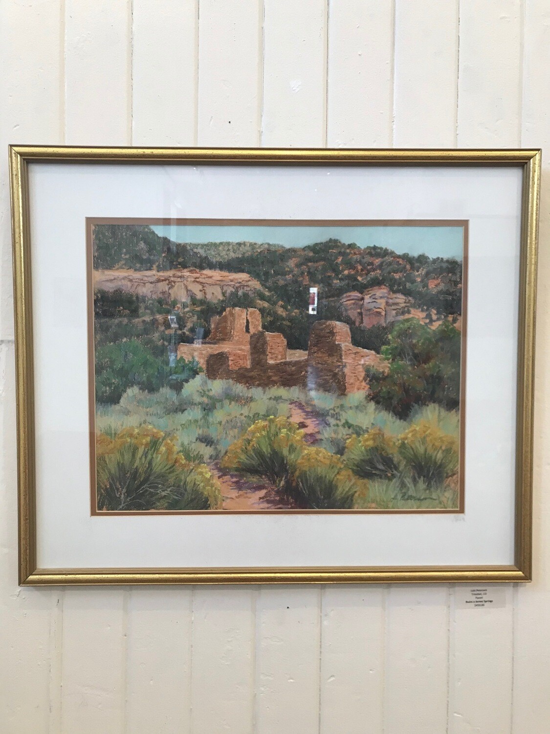 "Ruins at Jemez Springs" by Lois Petersen
