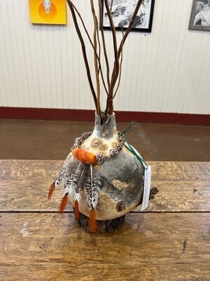 Decorative Gourd by Sandy Hoople