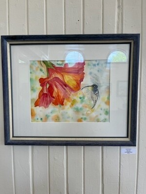 Hummingbird Flower by Jana Floersheim