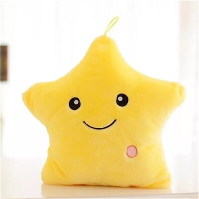 Glow up Star Plushy, Plush toy, Plush star toy, plush pillow