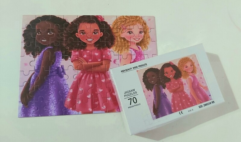 I Am Beautifully Made Jigsaw Puzzle 70 pieces