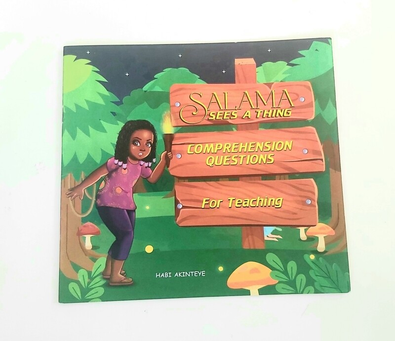 Salama Sees A Thing Comprehension Questions for Teaching