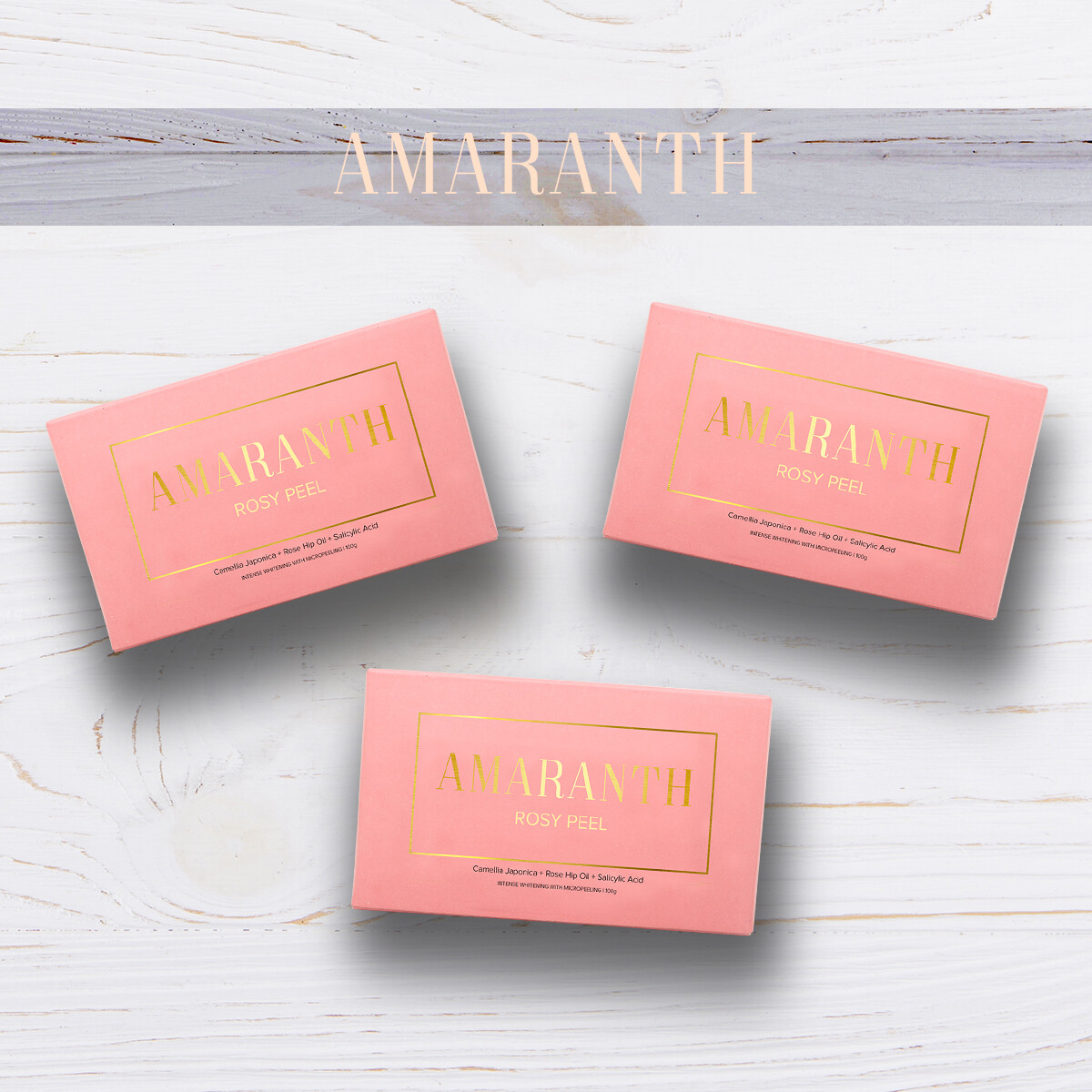 Amaranth Rosy Peel Soap