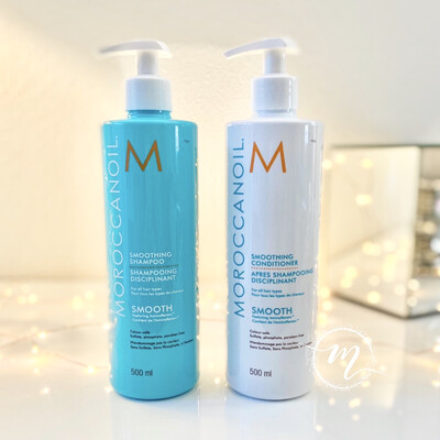 Duo Shampooing et Conditioner Smooth Moroccanoil 500ml