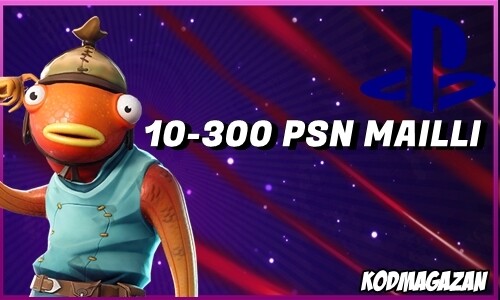 10 ila 300 Psn Uyumlu Mailli Hesap