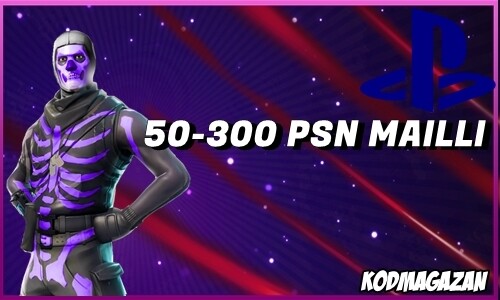50 ila 300 Psn Uyumlu Mailli Hesap