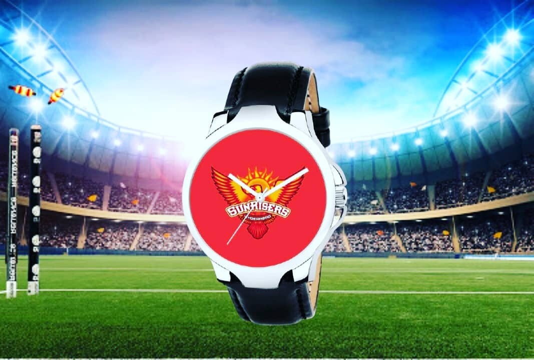Stylish Analogue Watch for IPL Fans - SRH