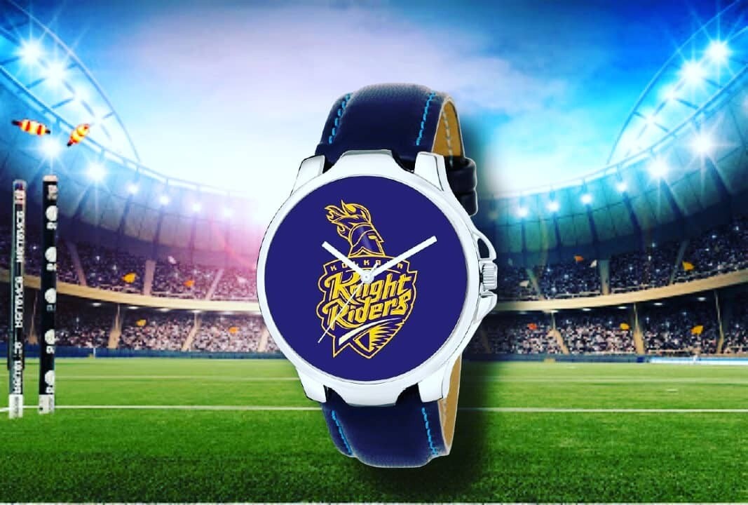 Stylish Analogue Watch for IPL Fans - KKR
