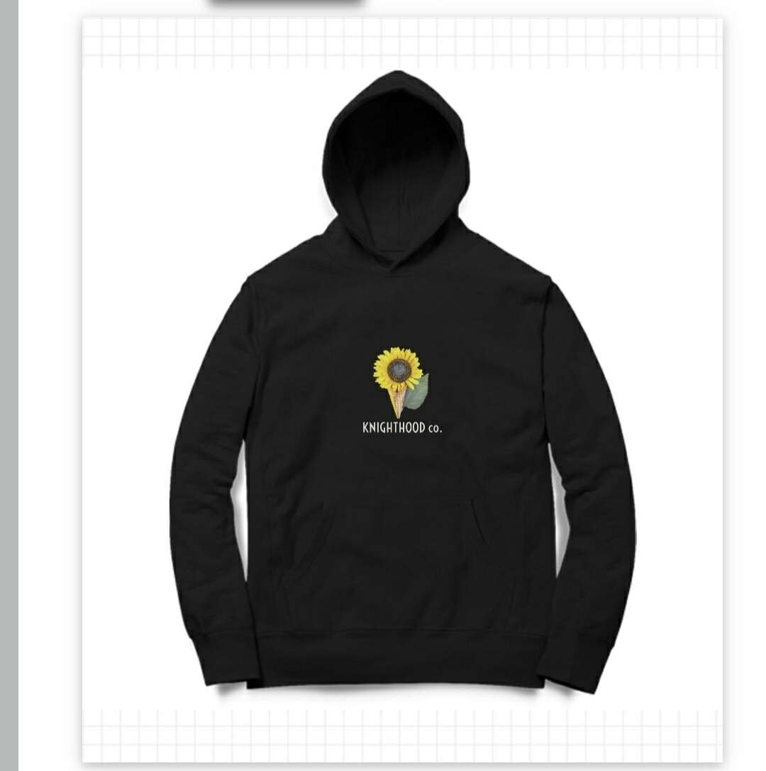 Sunflower design Hoodie