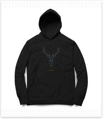 KNIGHT graphic printed Hoodie