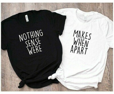 Twin  Graphic printed T-shirt