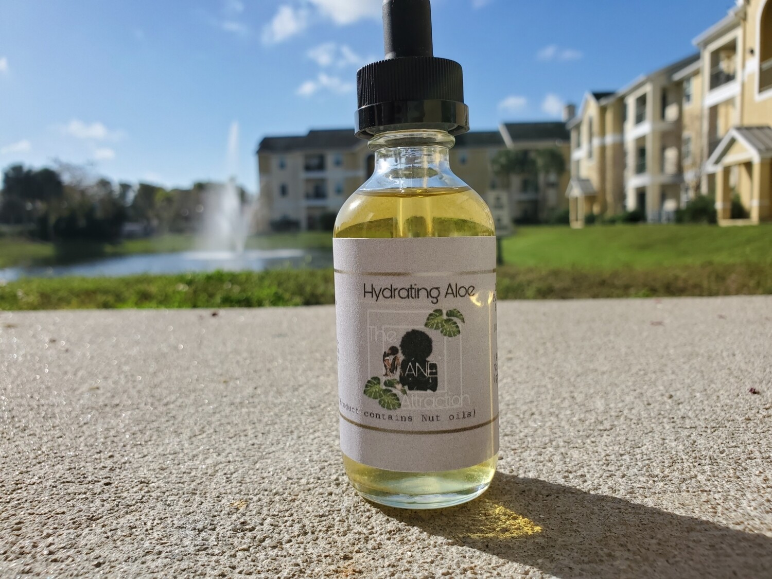 Hydrating Aloe vera oil