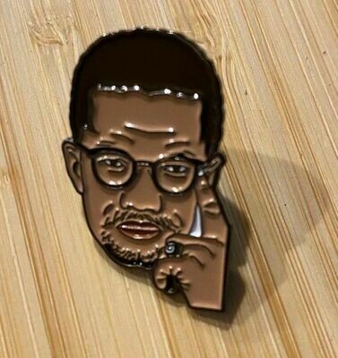 Malcolm X Lapel Pin