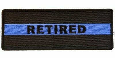 RETIRED Subtle Police Officer Patch