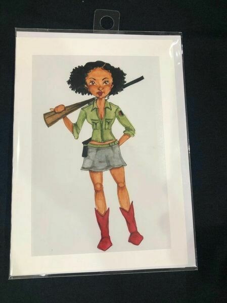 Tactical Queen Shotgun Card