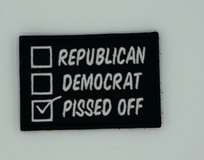 Politically Pissed Off Patch