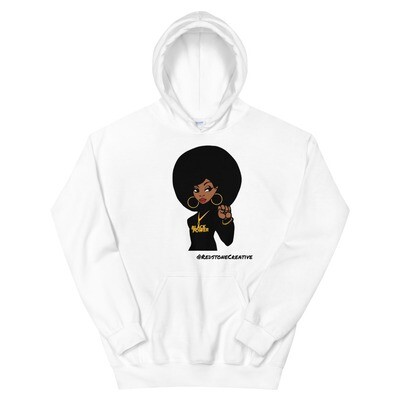 Black Power Queen Unisex Hoodie