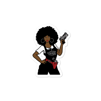 Redstone Firearms Girl Bubble-free stickers