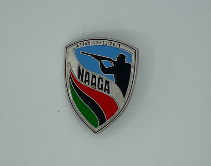 National African American Gun Association Shield Lapel Pin