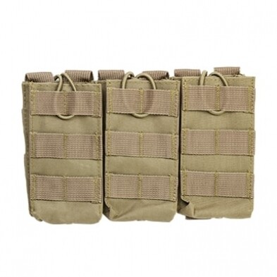 VISM Shooters Gear Triple AR Mag Pouch - 2 Colors , Color: Coyote Tan