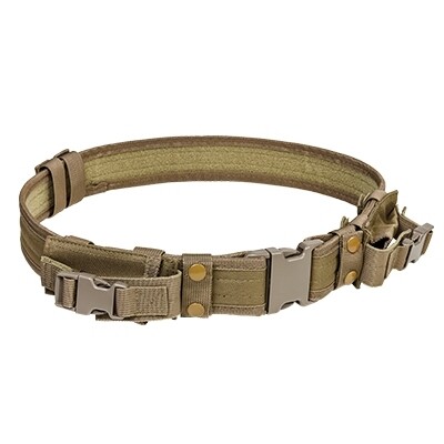 VISM by NcSTAR TACTICAL BELT WITH TWO POUCHES