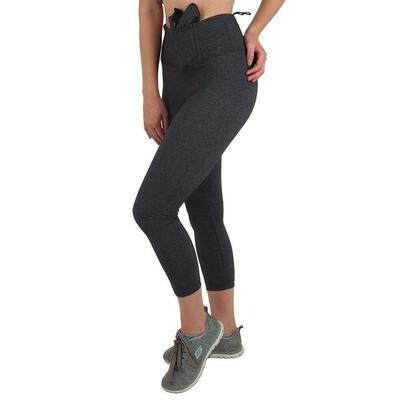 UnderTech Women&#39;s Concealed Carry Crop Leggings