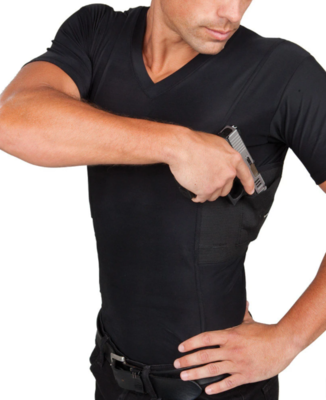 UnderTech Men&#39;s Concealment V-Neck Shirt