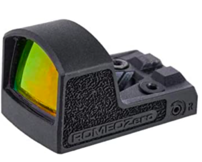 Sig Sauer Electro-Optics SOR01300 RomeoZero Micro Reflex Sight Black Textured 1x24mm 3 MOA Illuminated Red Dot Reticle