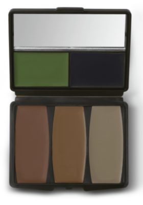 HS Military Woodland Camp Compac Make-Up Kit