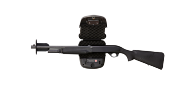 Hornady Rapid Safe Shotgun Wall Lock RFID,Access Code,Key Entry Black Steel Holds Shotgun 8.50&quot; L x 9.20&quot; W x 2.70&quot; D