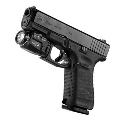Streamlight 69420 TLR-7 Weapon Light 500 Lumens Output White LED Light 131 Meters Beam Rail Grip Clamp Mount Black Anodized Aluminum