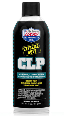 Lucas Oil 10916 Extreme Duty CLP Cleans, Lubricates, Prevents Rust &amp; Corrosion 11 oz Aerosol