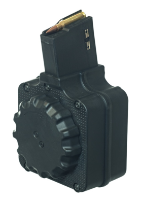 ProMag OEM Black Drum 50rd for 308 Win, 7.62x51mm NATO AR-10