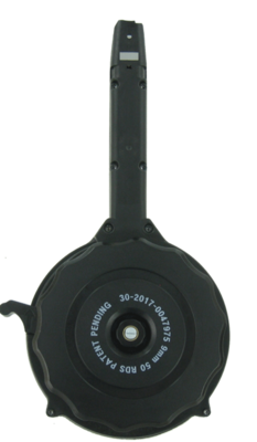 Iver Johnson RWB 50 RD 9mm Drum Mag