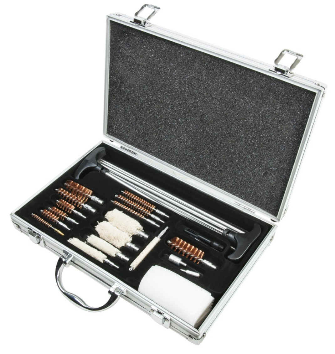 NcStar 28 PC UNIVERSAL GUN CLEANING KIT/ALUMINUM CARRY CASE