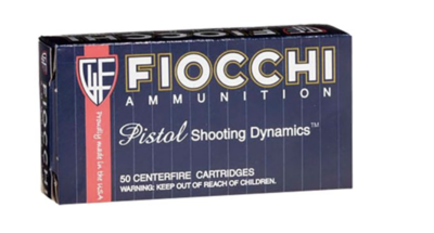 Fiochhi Range Dynamics 9mm Luger 115 gr Full Metal Jacket (FMJ) 50 Bx