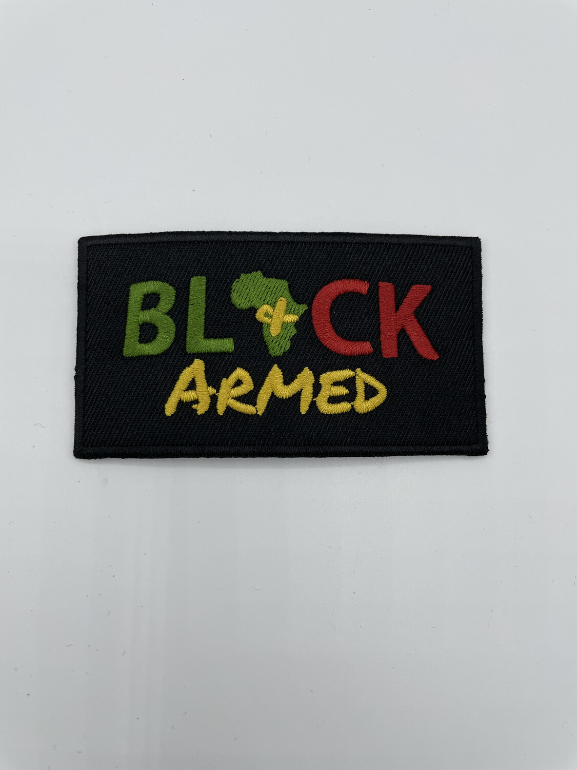 Black And Armed Patch