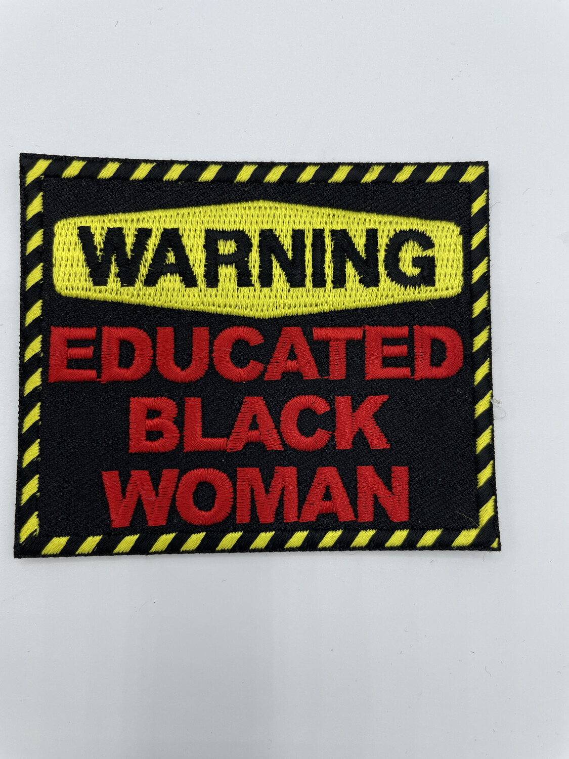 Educated Black Woman Patch