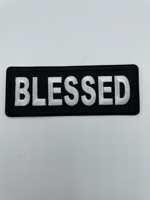 Blessed Iron on Patch