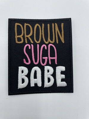 Brown Suga Babe Patch
