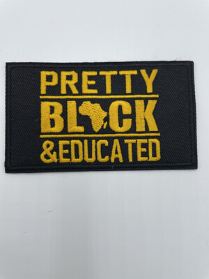Pretty Black &amp; Educated Patch