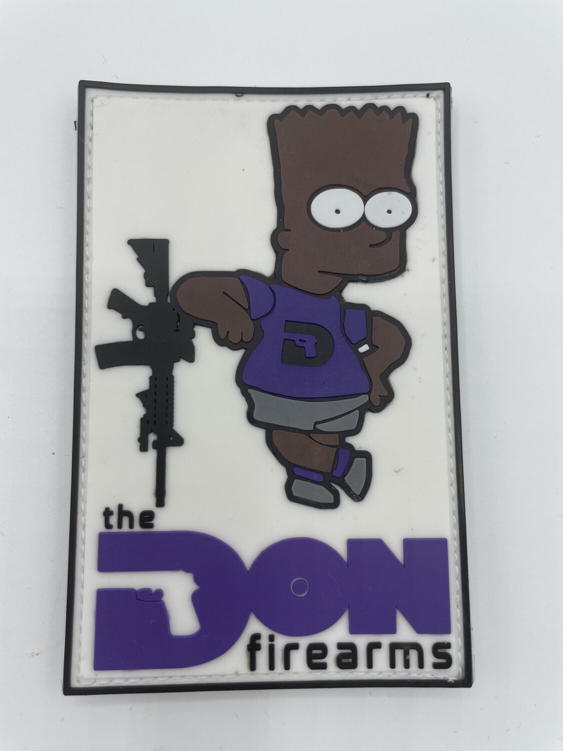 Black Bart PVC Velcro Patch - by the Don Firearms