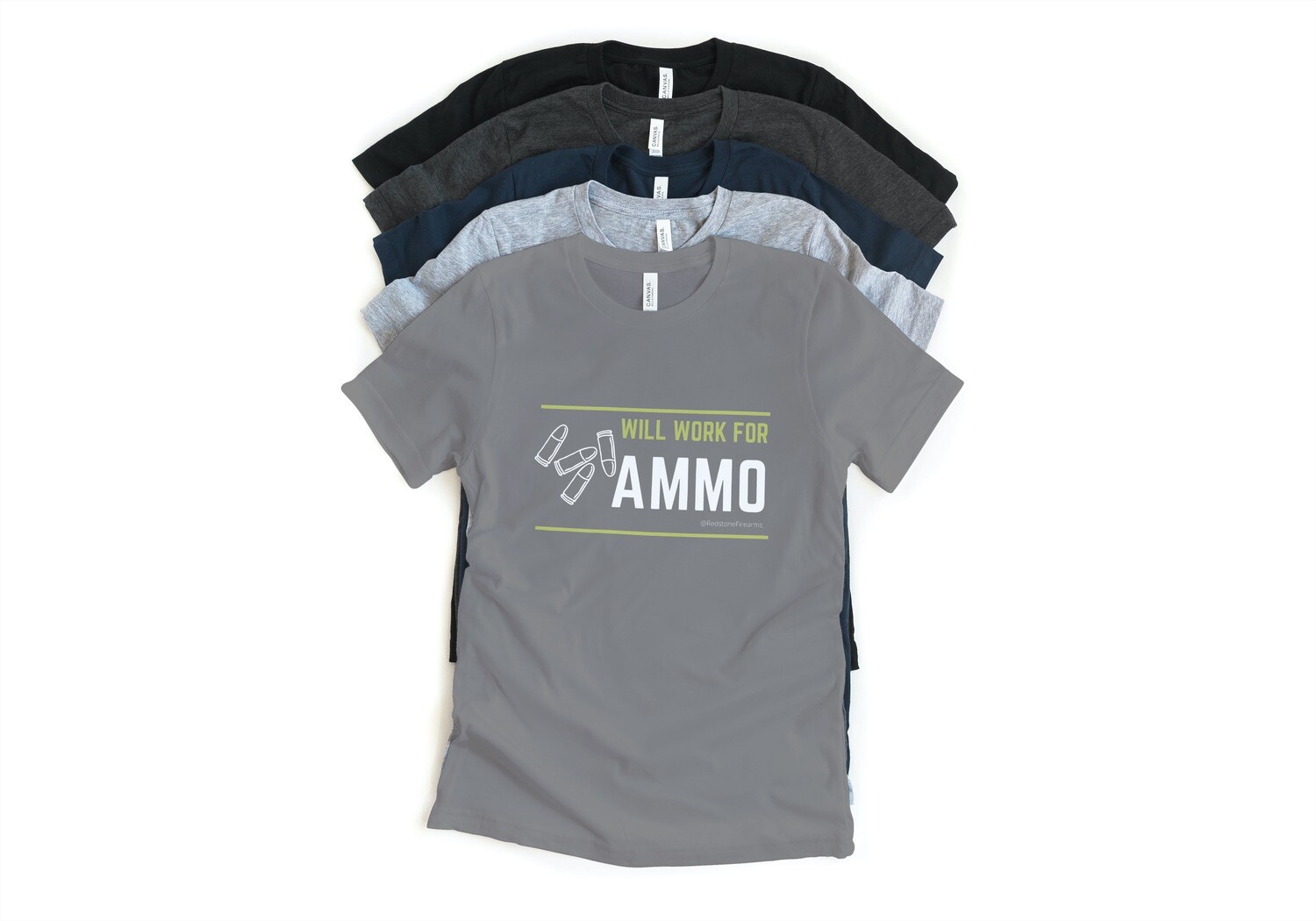 Will Work for Ammo Short-Sleeve T-Shirt