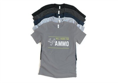 Will Work for Ammo Short-Sleeve T-Shirt