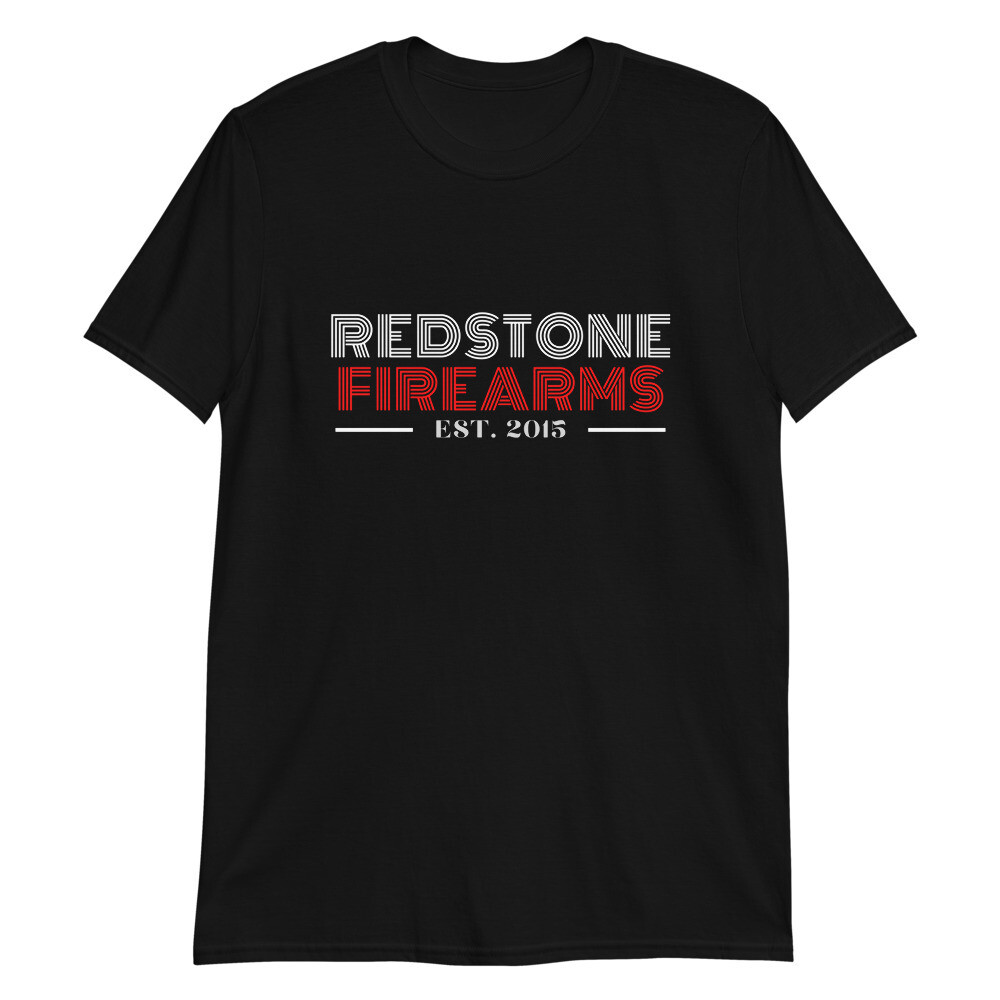 Redstone Firearms Est 2015 Short-Sleeve T-Shirt, Color: Black, Size: S