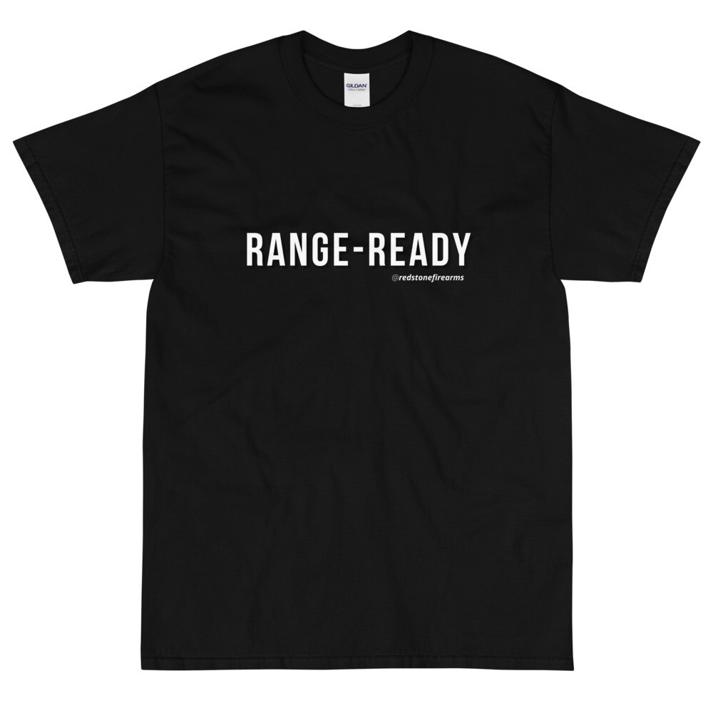 Range Ready Short Sleeve T-Shirt, Color: Black, Size: S